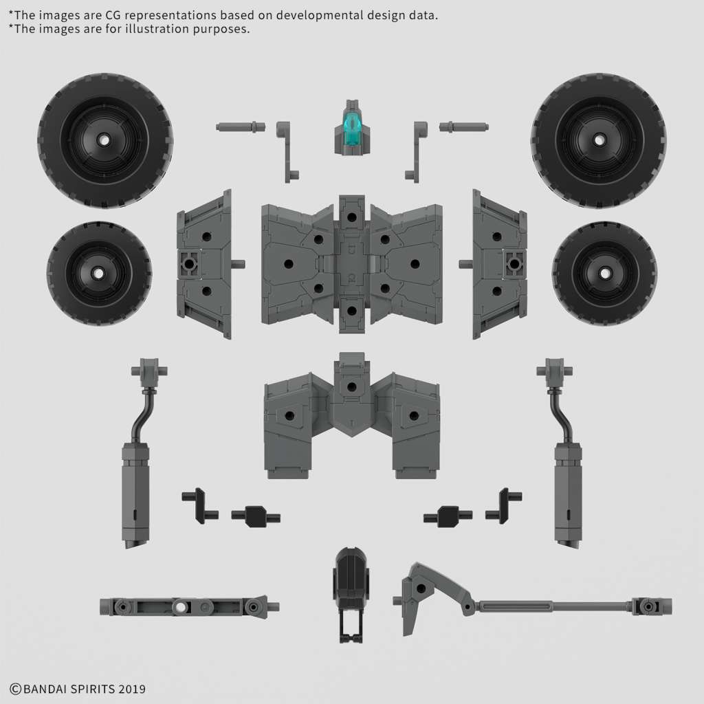 GUNDAM - 30MM 1/144 Extended Armament Vehicle B - Model Kit