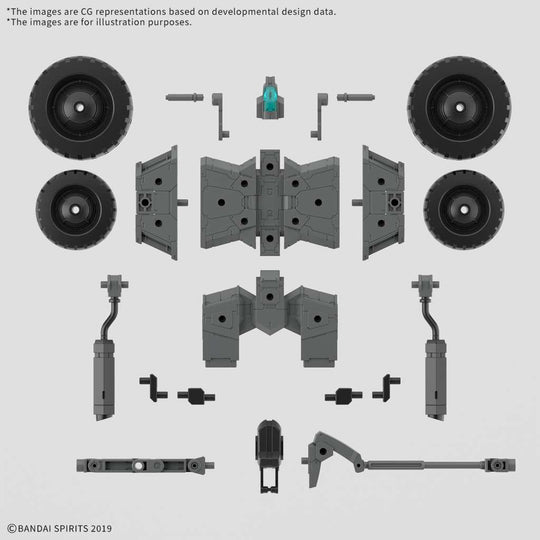 GUNDAM - 30MM 1/144 Extended Armament Vehicle B - Model Kit