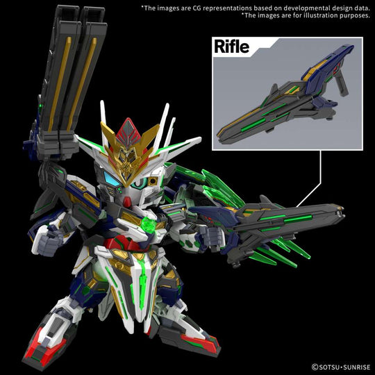 GUNDAM - SDW HEROES CAPTAIN QAN[T] GF - Model Kit