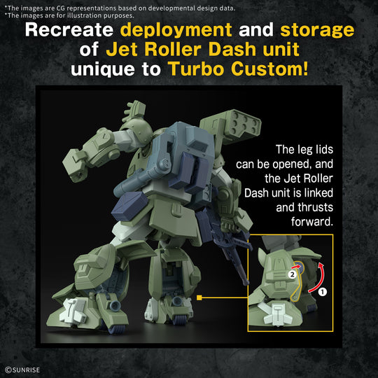 VOTOMS - HG Scopedog Turbo Custom - Model Kit