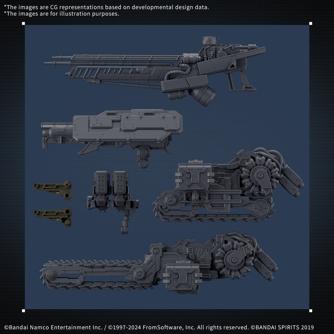 ARMORED CORE VI - CC-3000 Wrecker Milk Tooth - Model Kit
