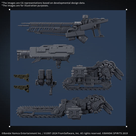 ARMORED CORE VI - CC-3000 Wrecker Milk Tooth - Model Kit