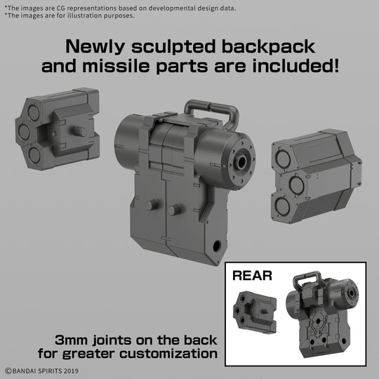 30MM - 1/144 bEXM-6 Roundnova I - Model Kit