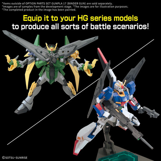 GUNDAM - Option Parts Set Gunpla 17 (Binder Gun) - Model Kit