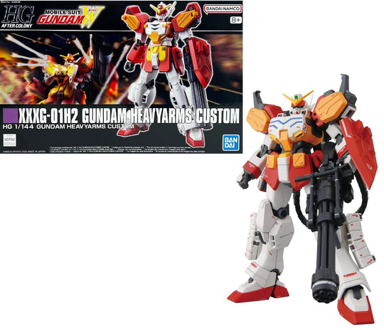 GUNDAM - HG 1/144 XXXG-01H2 Gundam Heavyarms Custom - Model Kit