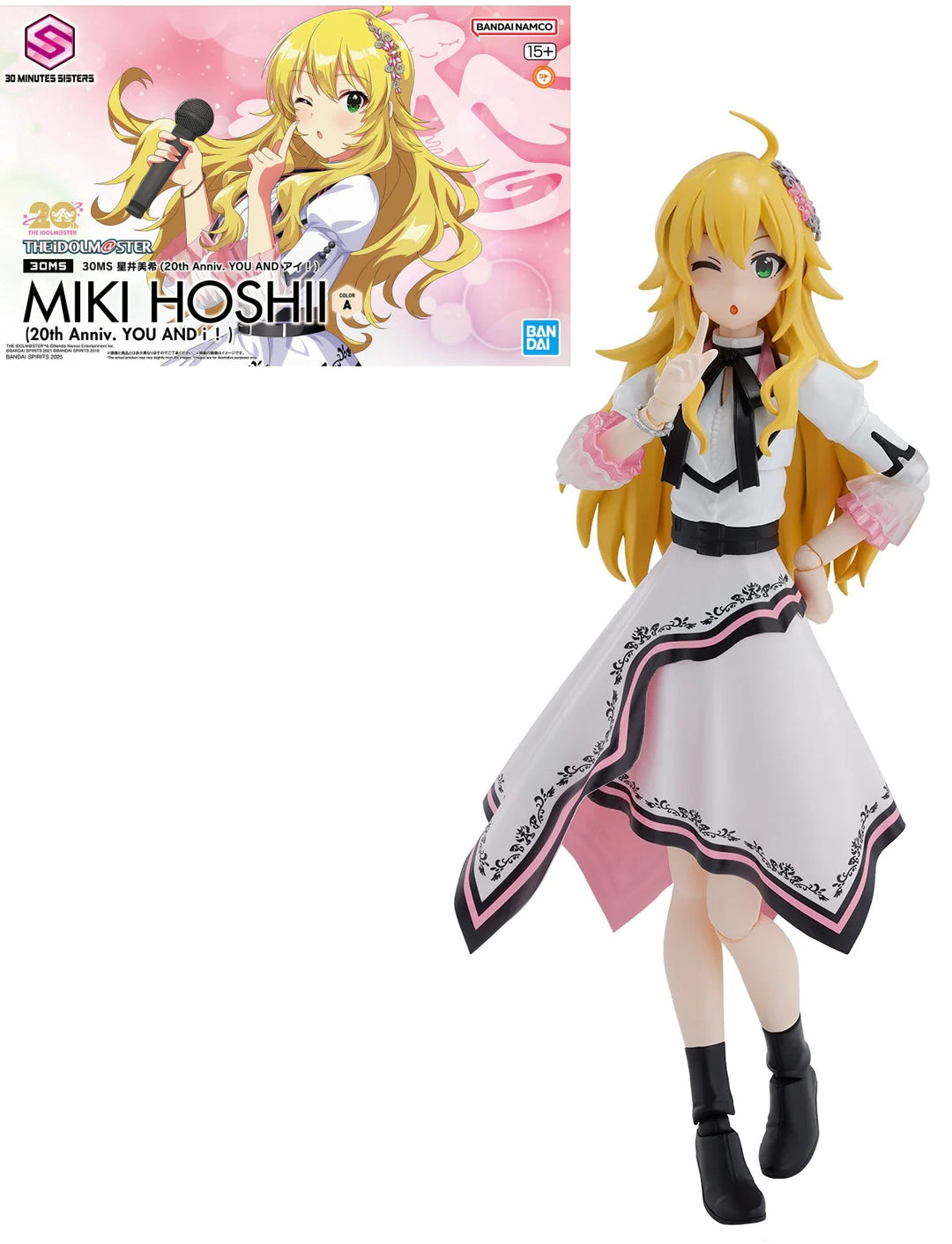 IDOL MASTER - 30MS Miki Hoshii (20th Anniv. YOU AND I !) - Model Kit
