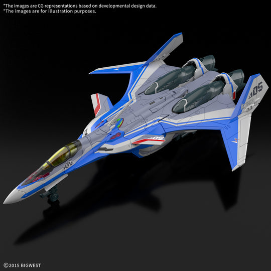 MACROSS - HG 1/100 VF-31J Siegfried (Hayate Use) Deluxe - Model Kit