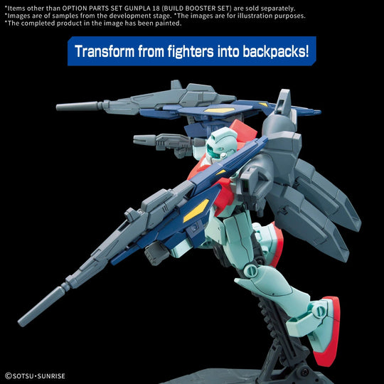 GUNDAM - Option parts set Gunpla 18 (Build booster set) - Model Kit