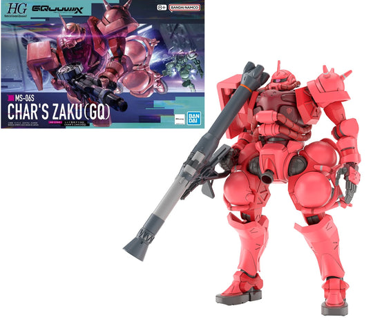 GUNDAM - HG 1/144 Char's Zaku (GQ) - Model Kit