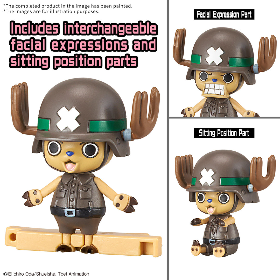 ONE PIECE- Chopper Robo Supper 2&3 Heavy Armor & Horn Dozer -Model Kit