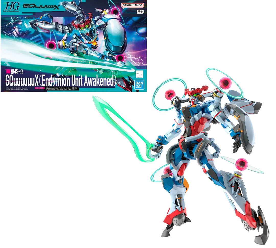 GUNDAM - HG 1/144 GQuuuuuuX (Endymion Unit Awakened) - Model Kit