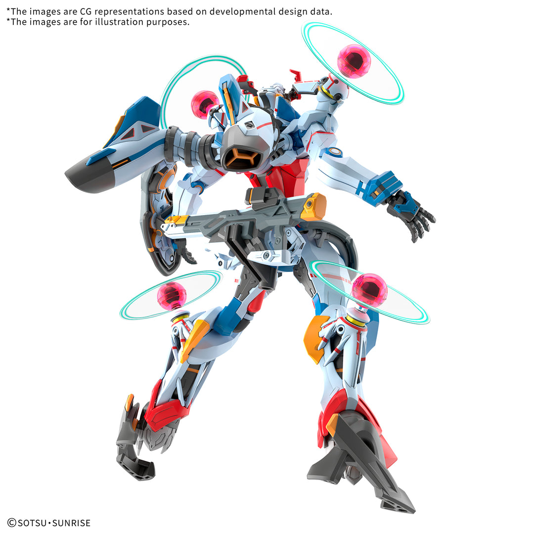 GUNDAM - HG 1/144 GQuuuuuuX (Endymion Unit Awakened) - Model Kit