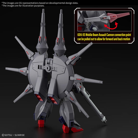 GUNDAM - HG 1/144 Legend Gundam - Model Kit