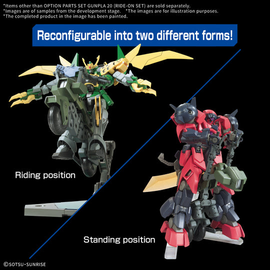 GUNDAM - Option Parts Set Gunpla 20 (Ride-on Set) - Model Kit