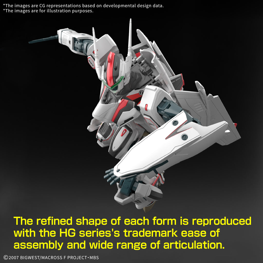 MACROSS - HG 1/100 VF-25F Messiah Valkyrie Alto Custom - Model Kit