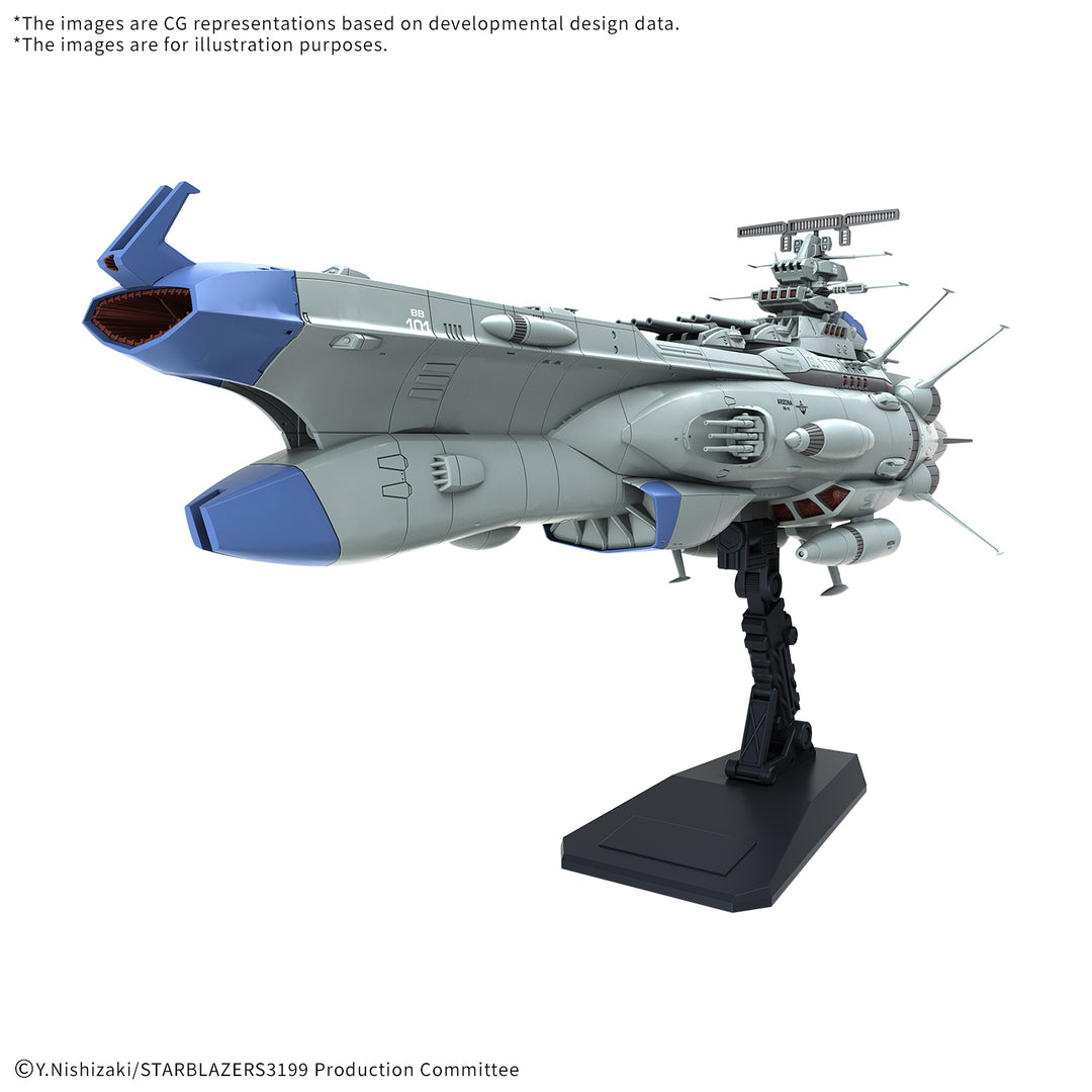 YAMATO - 1/1000 BB-101 Arizona Class Battleship Arizona - Model Kit