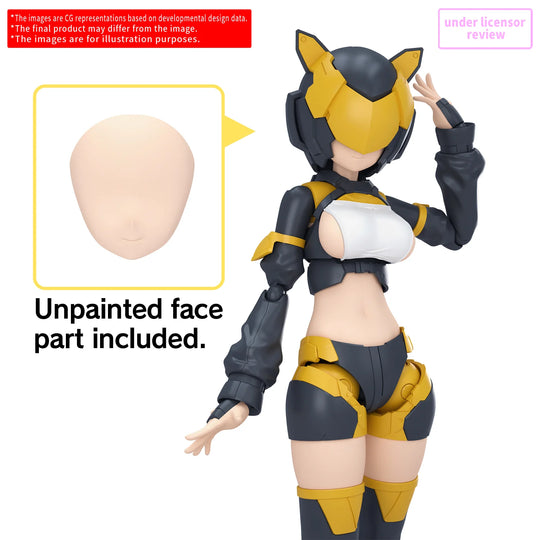30MS - Option Parts Set 28 (Action Wear a) (Color A) - Model Kit