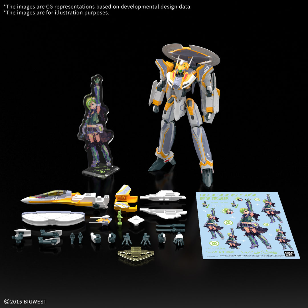 MACROSS - HG 1/100 VF-31E Siegfried Deluxe Set - Model Kit