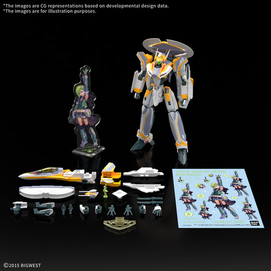 MACROSS - HG 1/100 VF-31E Siegfried Deluxe Set - Model Kit