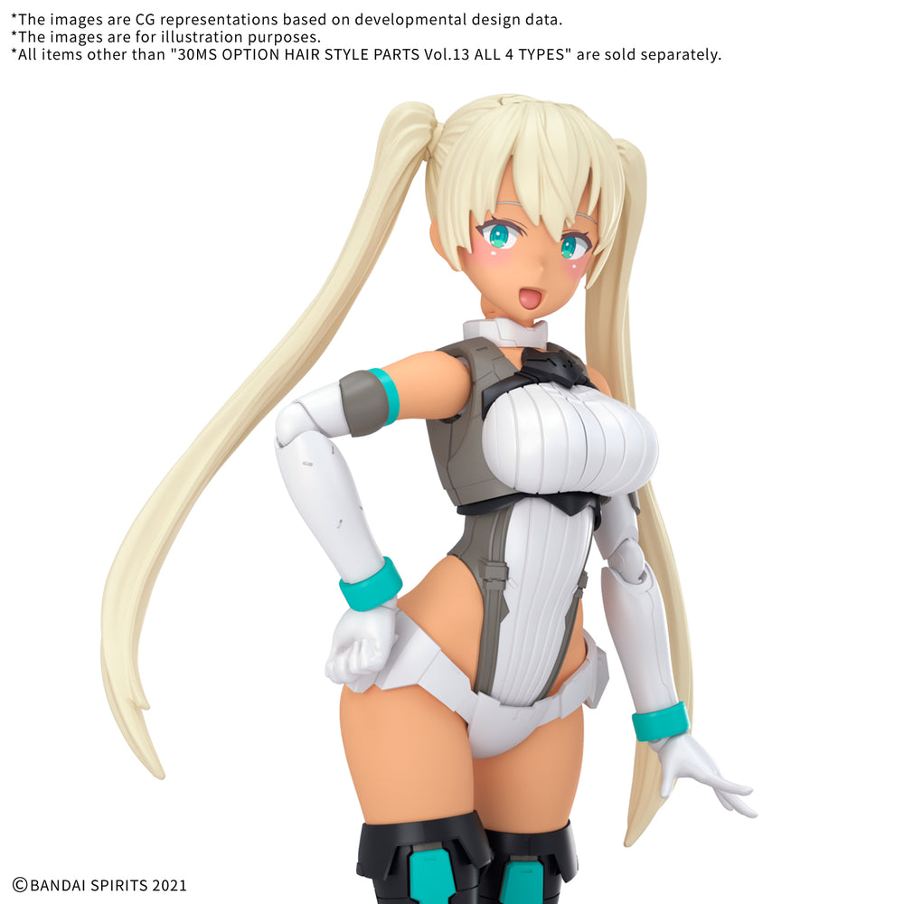 30MS - Option Hair Style Parts Vol. 13 All 4 Types - Model Kit