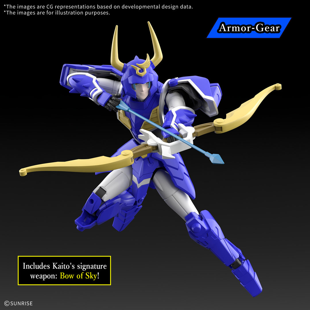 SAMURAI TROOPER - 30MF Yoroi-Shinden Samurai Troopers Sky - Model Kit