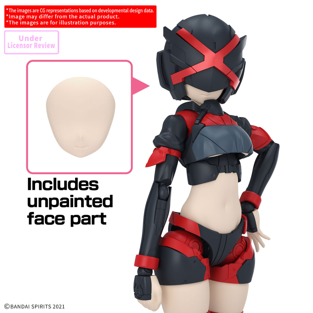 30MS - Option Parts Set 29 (Action Wear B) (Color B) - Model Kit