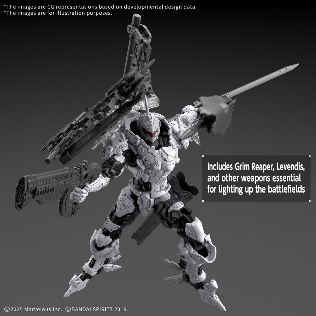 DAEMON X MACHINA - 30MM TS Bahamut - Model Kit