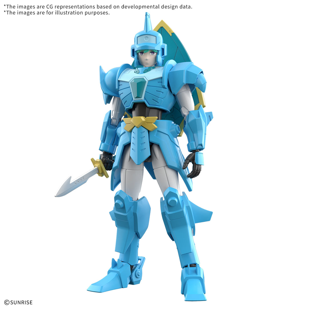 SAMURAI TROOPER -30MF Yoroi-Shinden Samurai Troopers Water - Model Kit