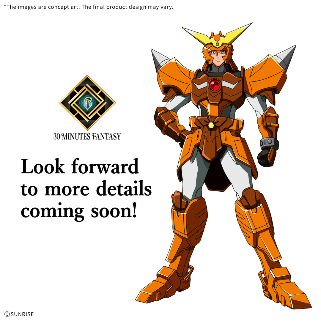 SAMURAI TROOPER -30MF Yoroi-Shinden Samurai Troopers Wild. - Model Kit