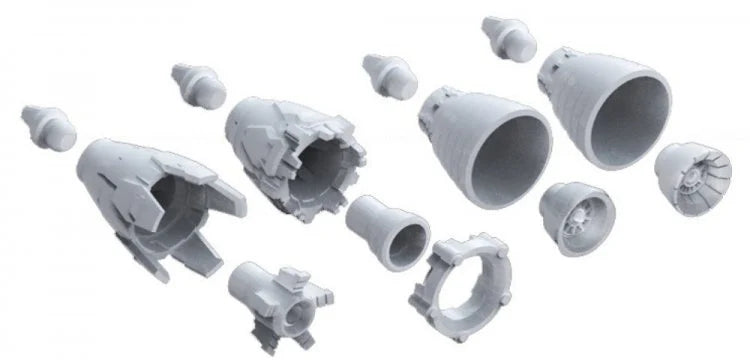 GUNDAM -  Builders Parts HD 1/144 MS Vernier 01 - Model Kit