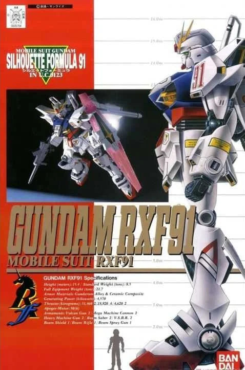 GUNDAM - 1/100 Gundam RXF91 - Model Kit