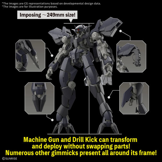 GUNDAM - Full Mechanics 1/100 Graze Ein - Model Kit