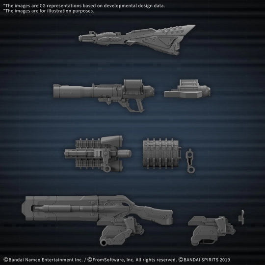 ARMORED CORE VI - Option Parts Set Weapon Set 09 - Model Kit