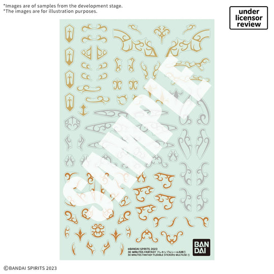 30MF - Flexible Stickers Multiuse 1 - Model Kit