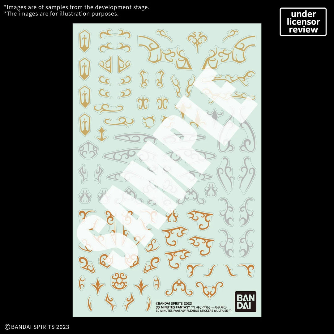 30MF - Flexible Stickers Multiuse 1 - Model Kit