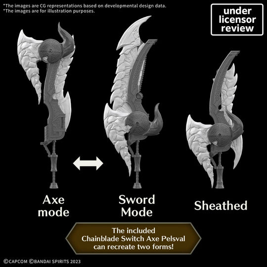 MONSTER HUNTER WILDS - Arkveld Equipment "Arkvulcan" - Model Kit