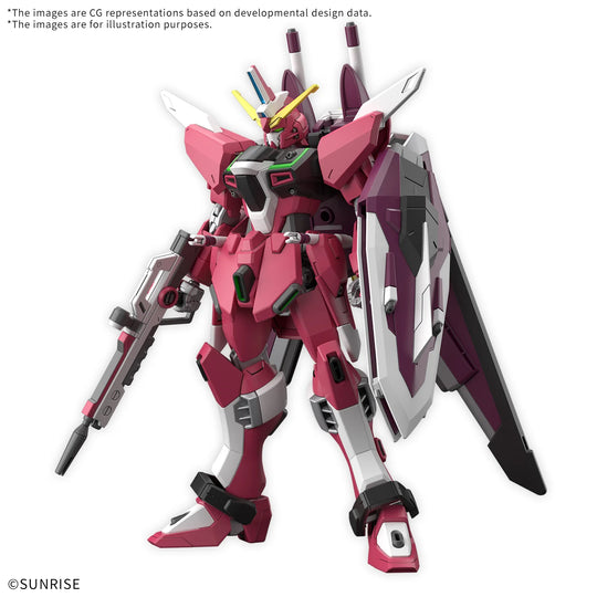 GUNDAM - HG 1/144 Infinite Justice gundam & Booster (Tent.) -Model Kit