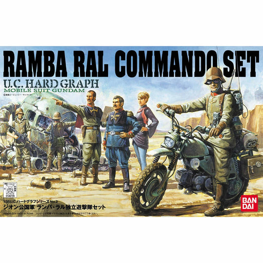 GUNDAM - HG 1/35 RAMBA RAL COMMANDO SET - Model Kit