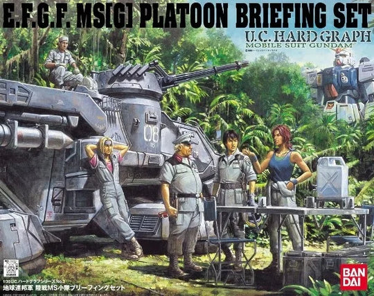 GUNDAM - E.F.G.F. MS[G] PLATOON AT BRIEFING SET