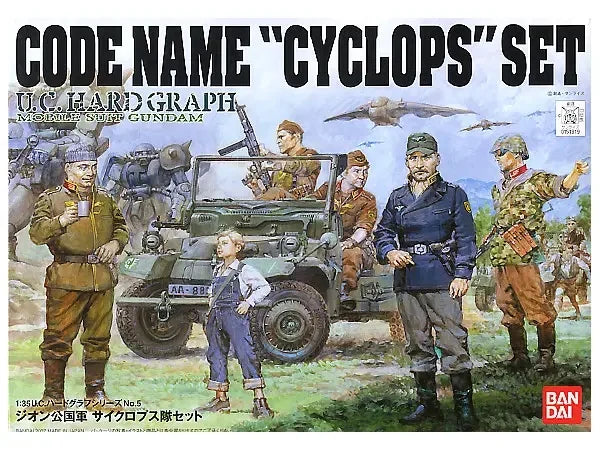 GUNDAM - HG 1/35 GUNDAM CODE NAME CYCLOPS SET MODEL KIT
