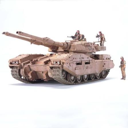 GUNDAM - HG 1/35 EFGM M61A5 MAIN BATTLE TSNK SEMOVENTE PHANTOM ELEMENT