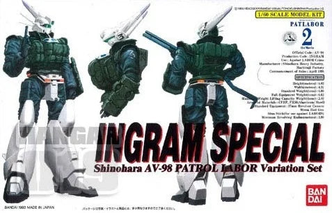 PATLABOR - 1/60 Ingram Special - Model Kit