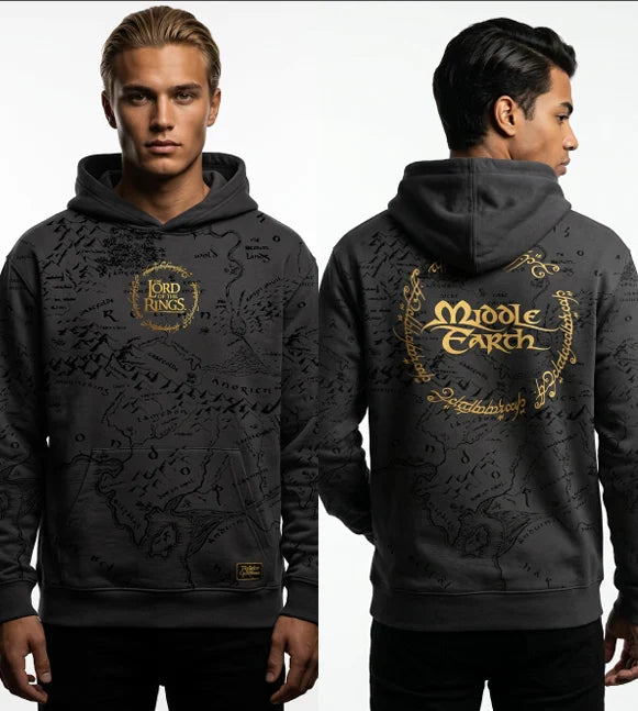 LORD OF THE RINGS - Middle Earth - Hooded Sweat (L)