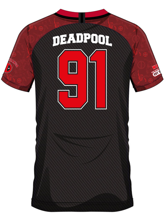 MARVEL - Deadpool 91 - Soccer Jersey Men (XL)