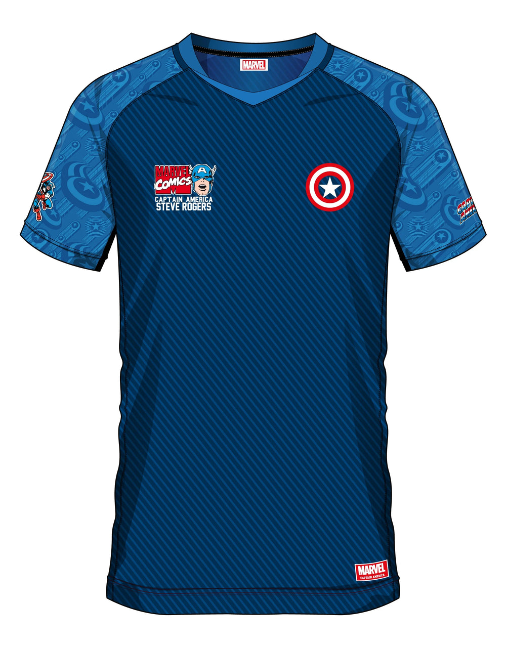 MARVEL - Captain America 41 - Soccer Jersey Men (L)