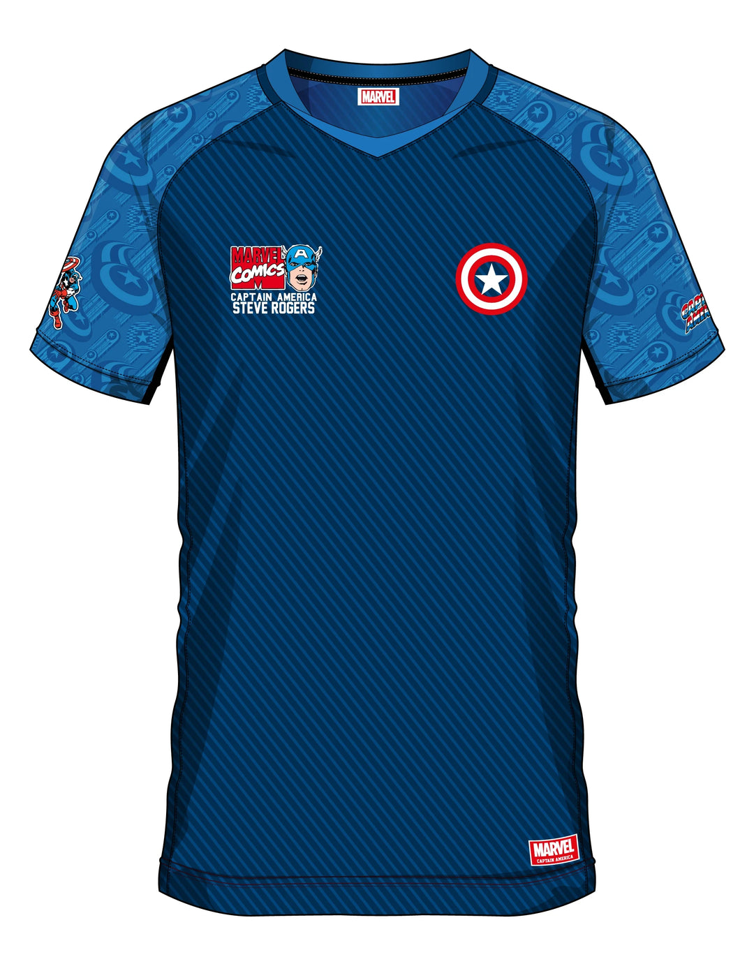 MARVEL - Captain America 41 - Soccer Jersey Men (L)