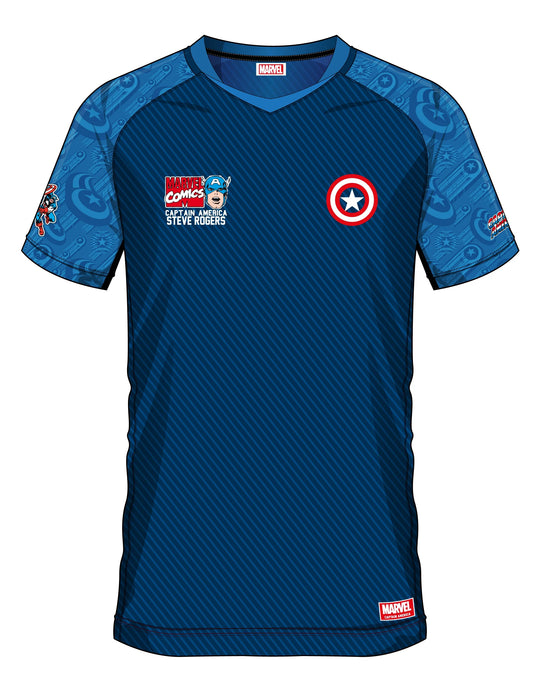 MARVEL - Captain America 41 - Soccer Jersey Men (L)