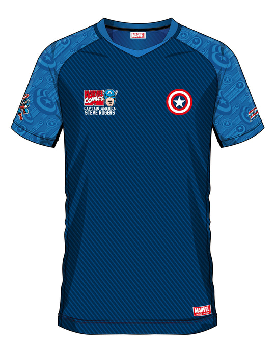 MARVEL - Captain America 41 - Soccer Jersey Men (XXL)