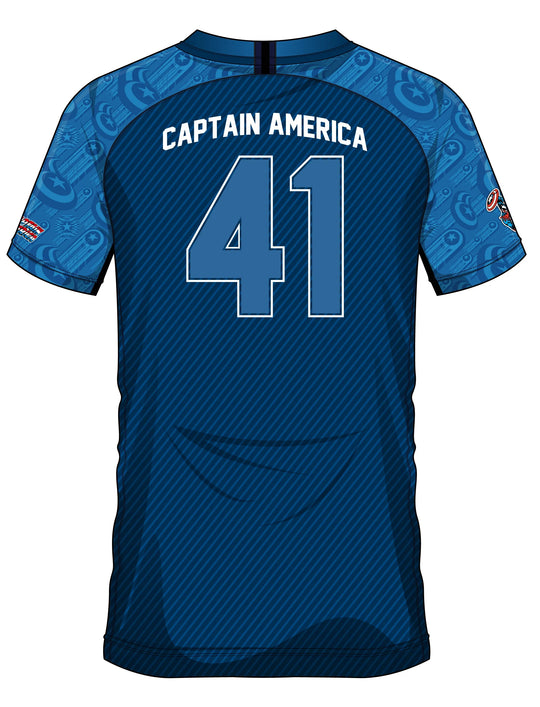 MARVEL - Captain America 41 - Soccer Jersey Men (M)