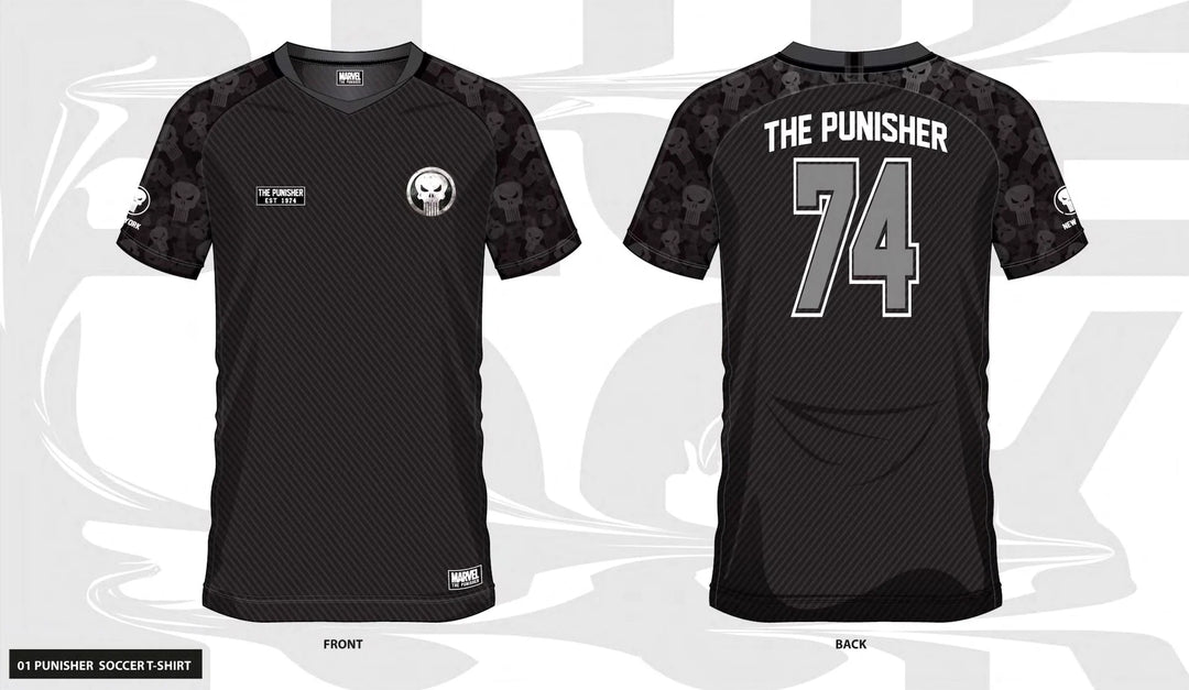 MARVEL - The Punisher 74 - Soccer Jersey Men (M)